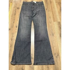 GAP Jeans, Women's Size 8, Gray Denim Curvy Low Rise Straight 40" Length